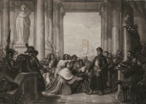 Count Wilczek Pleading John III Sobieski to Relief Vienna